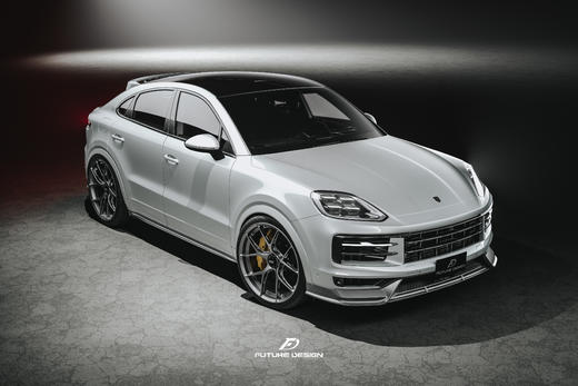 保时捷卡宴 COUPE FD高品质  碳纤维前唇 小改款 商品图4