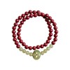 【经典】朱砂和田玉女士双圈手串 商品缩略图3