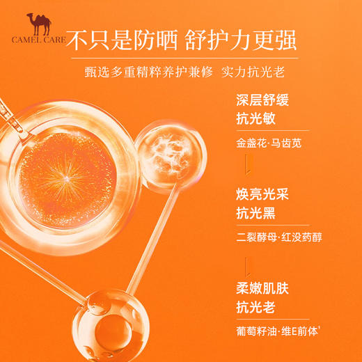 骆驼户外防晒喷雾防水防汗防紫外线身体男女全身通用防晒霜 5324DC0629 商品图2