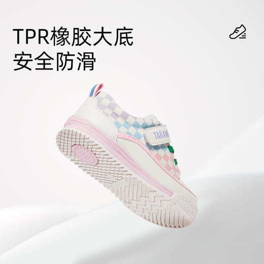 泰兰尼斯秋季婴童段棋盘格学步鞋T01B3C3060 商品图5