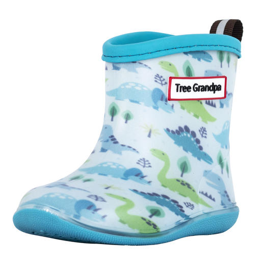 TreeGrandpa大树爷爷清 【13-14码数】儿童雨鞋卡通花色宝宝水鞋 轻便防滑柔软小孩胶鞋雨靴 商品图4