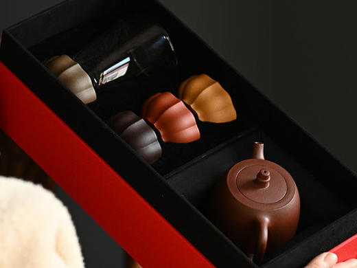 紫泥汉铎壶六件套 商品图6