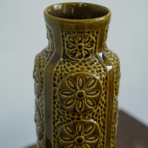 西德1960s浮雕花瓶C0037 商品图1