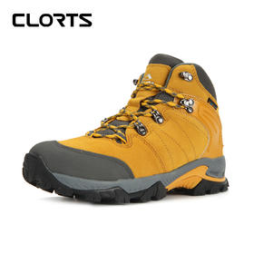 洛弛红 中帮反绒皮防水徒步鞋3B047