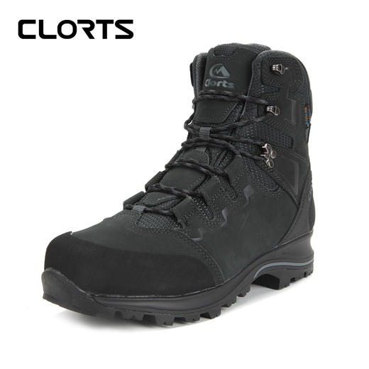 洛弛红 防水牛皮高帮专业登山鞋3A022 商品图2