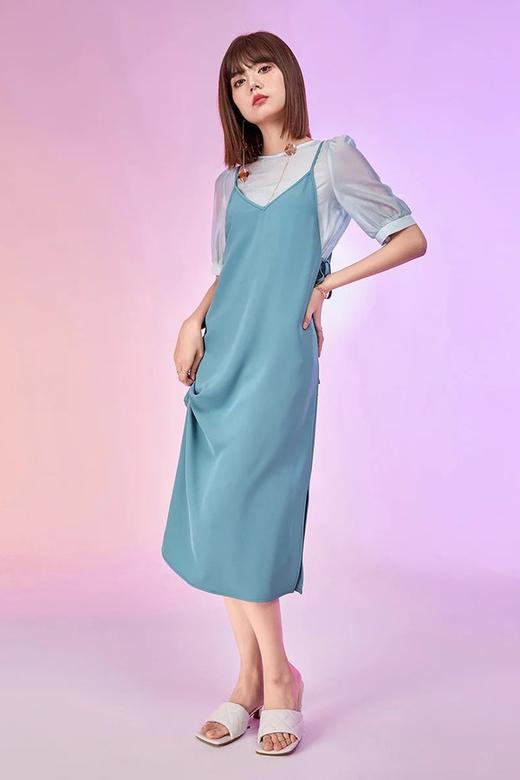 LA CRAWFISH 韩版中长款套装连衣裙 12505 商品图0