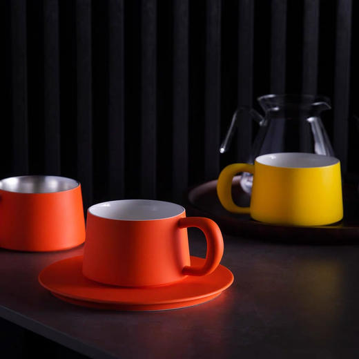 ◤理想杯◢ 16开暖亮色咖啡杯陶瓷马克杯 商品图1