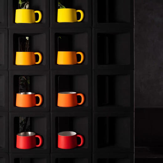 ◤理想杯◢ 16开暖亮色咖啡杯陶瓷马克杯 商品图0