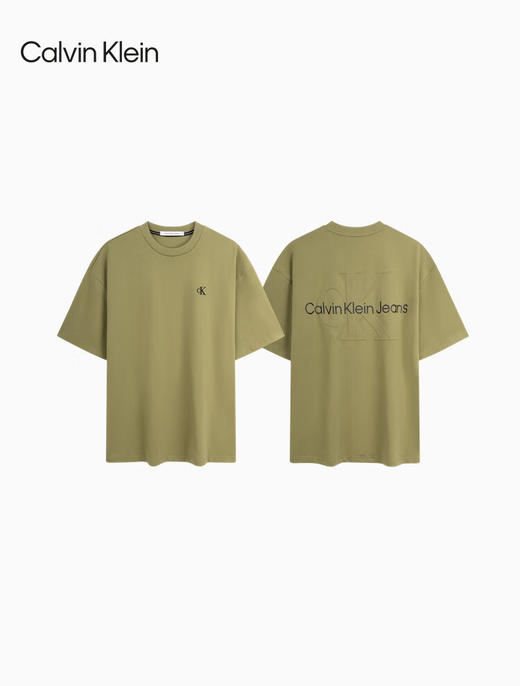 CK 短袖T恤男女同款  J400377-L9N . 商品图0