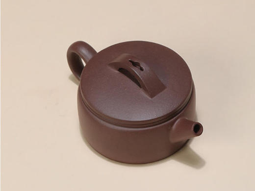 家藏老紫泥汉瓦紫砂壶 商品图4