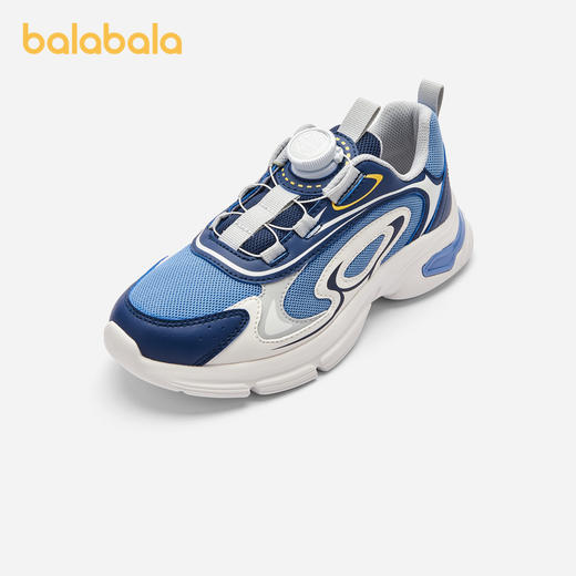 巴拉巴拉童鞋儿童运动鞋秋季新款男童女童透气跑步鞋潮流复古 商品图0