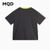【断码】【秒1】【MQD】童装男童黑色短袖宽松T恤夏装新款儿童撞色数 商品缩略图1