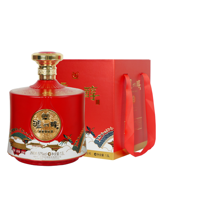 【酒厂直营】52度泸州醇悦坛酒1.5L 泸州老窖官方旗舰店