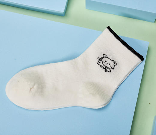 小童中筒袜网面无骨精梳棉袜【2413205】 商品图1