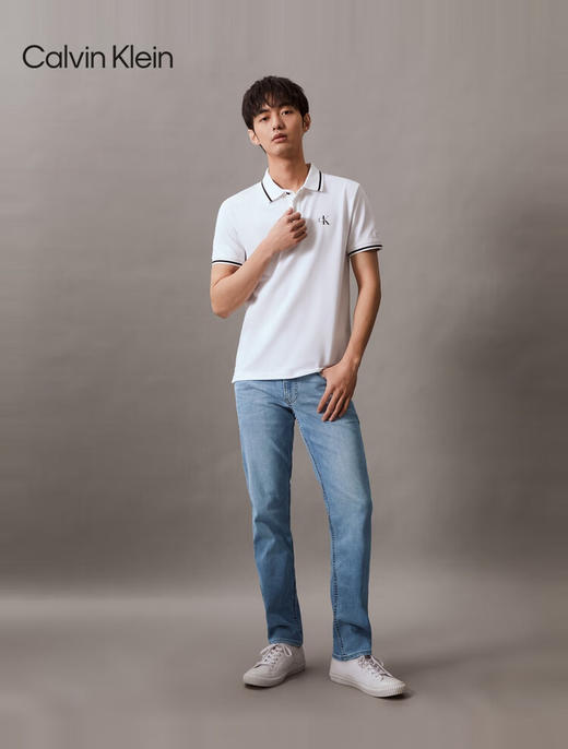 CK 短袖POLO衫男  J325370-YAF . 商品图2