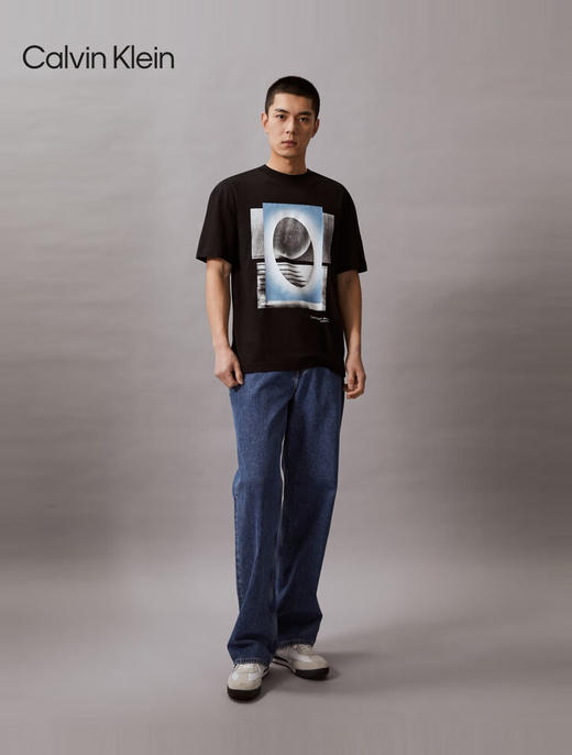 CK 短袖T恤男  J325199-BEH  . 商品图1