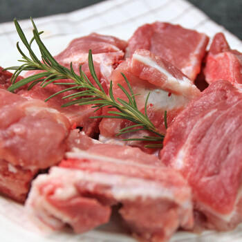 精气神 国产无抗山黑猪肩胛骨汤骨1kg冷冻猪骨头高汤煲汤 猪肉生鲜 商品图2