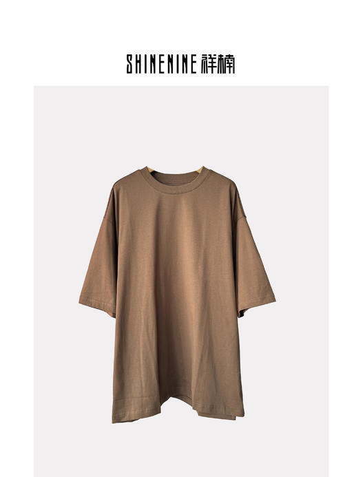 T420812240纯色短袖T恤 商品图3