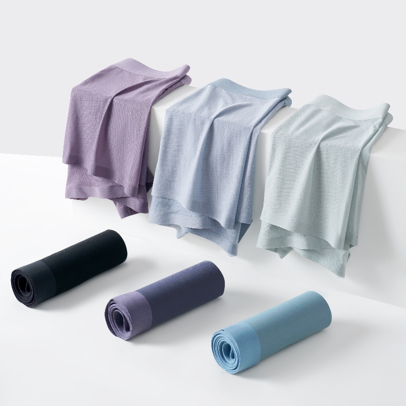 樱姿娜AIR透气网孔内裤平角包臀版型U型大囊袋男士内裤【3条盒装】——WL6104款