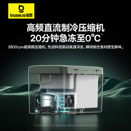 【十一专享】倍思 T-Space 车载冰箱 特斯拉Model Y 商品图2