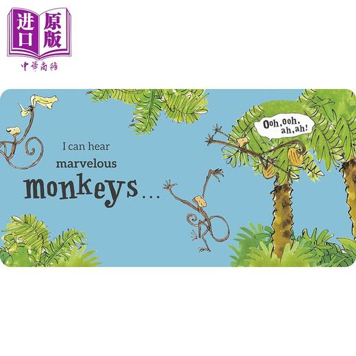 【中商原版】罗尔德达尔启蒙 动物之声 Roald Dahl Animal Sounds英文原版 儿童早教认知识物纸板书 亲子绘本图画书低幼读物 商品图1
