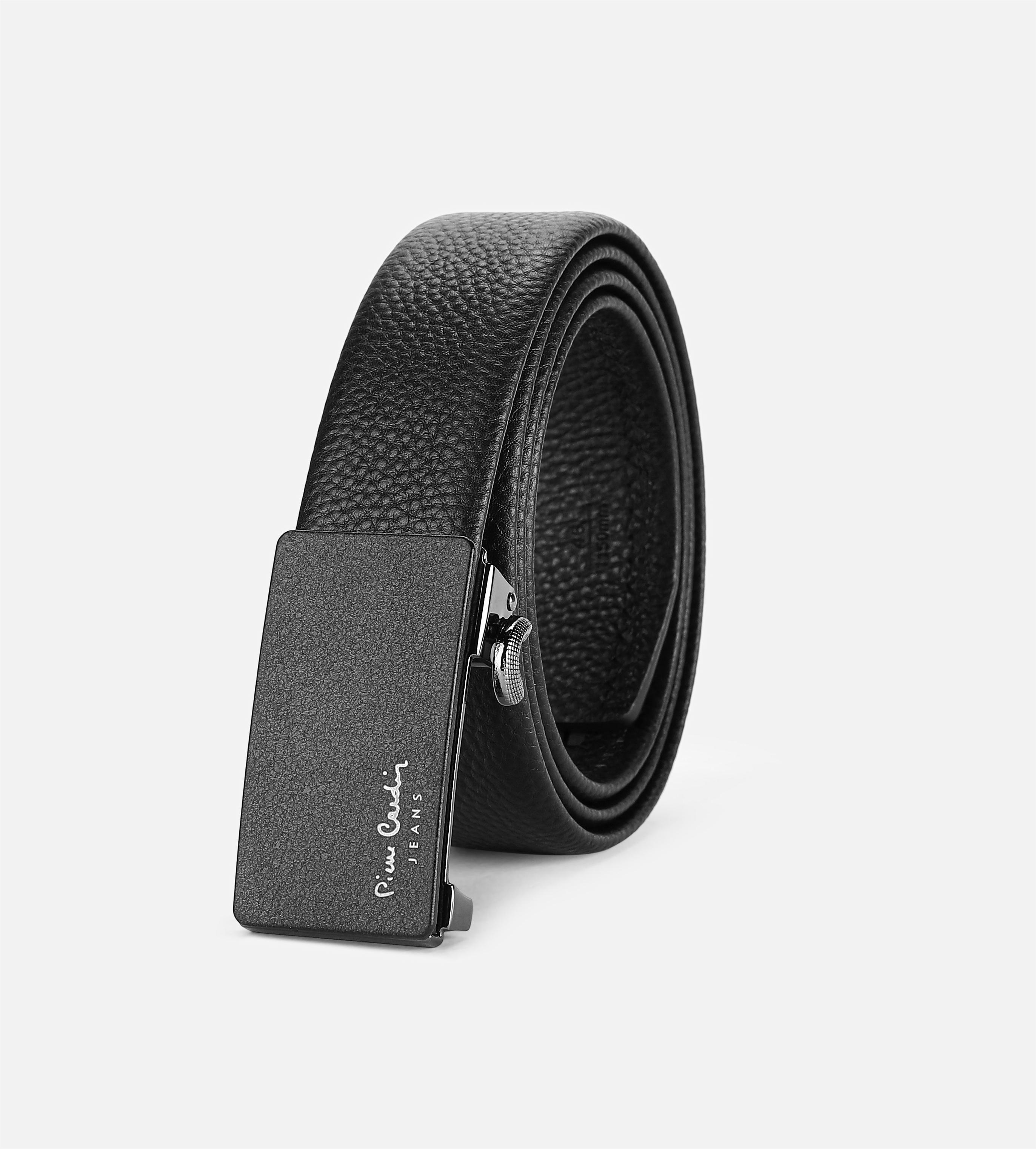 皮尔卡丹头层牛皮皮带男款商务休闲都市自动扣男士腰带高级感牛皮男式裤腰带送爸爸