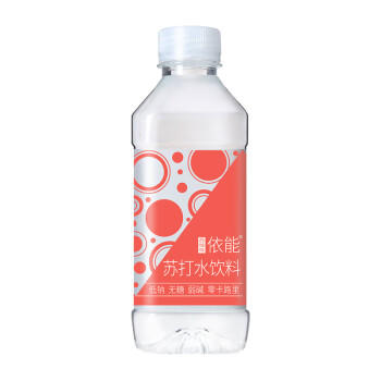依能 锌强化 无糖无汽弱碱苏打水饮料 350ml*24瓶 整箱装 饮用水 商品图2