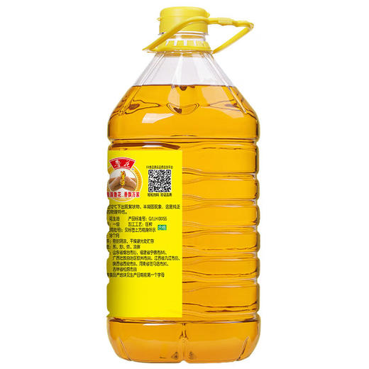 鲁花 食用油 5S物理压榨一级花生油4L 商品图2