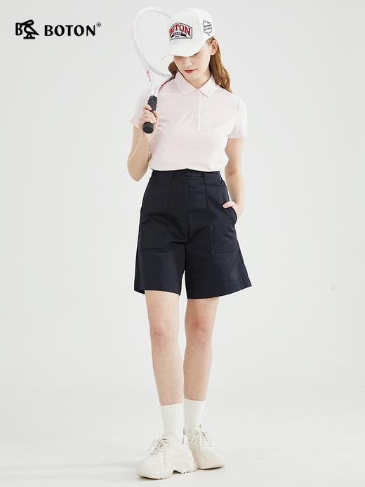 【时尚宽松】波顿春夏女士高腰阔腿五分裤高端美式休闲LF622223 商品图2