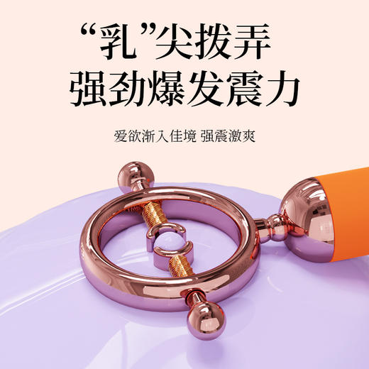 【斯汉德】 Forbidden Lock夹夹乐 酥麻乳夹SM性爱调情女用 商品图1