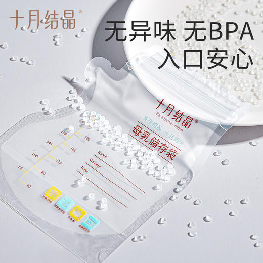 【99元10件】壶嘴型母乳储存袋密封保鲜冷藏储奶保鲜袋200ml*36片 商品图1