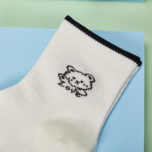 小童中筒袜网面无骨精梳棉袜【2413205】 商品图3