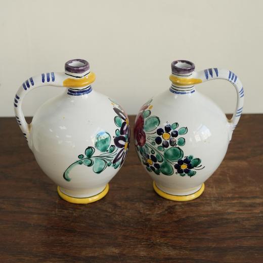 捷克产手绘红陶花器C0041 商品图8