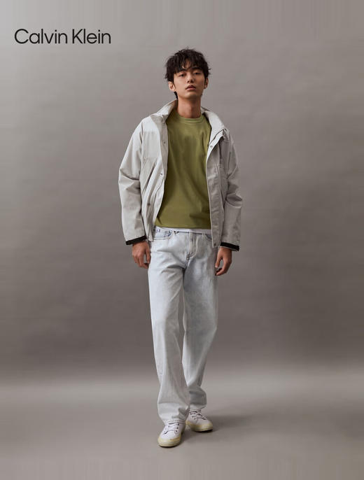 CK 短袖T恤男女同款  J400377-L9N . 商品图3