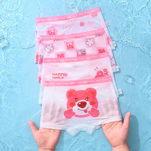 【盛夏期遇薄透即刻凉爽儿童内裤】7A级抗jun儿童内裤夏季透气女童四角，干爽丝柔更透气舒适不紧绷，网眼透气孔酷夏不闷热女宝宝婴儿女孩中小童幼儿短裤QQ 商品图5