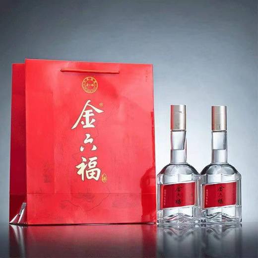 金六福新时代三星 52度浓香型白酒固态法酿造优级酒 整箱500ml*6瓶礼盒装包邮 商品图2