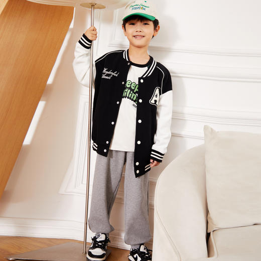 男女童针织外套秋季新款安奈儿童装EM435566 商品图3