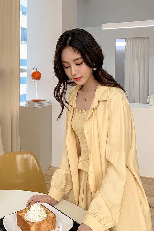 韩都衣舍/Handu Group 黄色休闲三件套 12489 商品图3