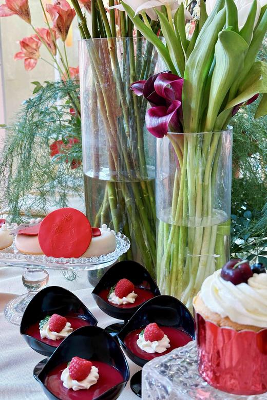 黑红系婚礼甜品台 商品图5