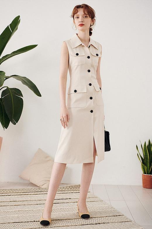 Homophony 翻领无袖连衣裙 12976 商品图1