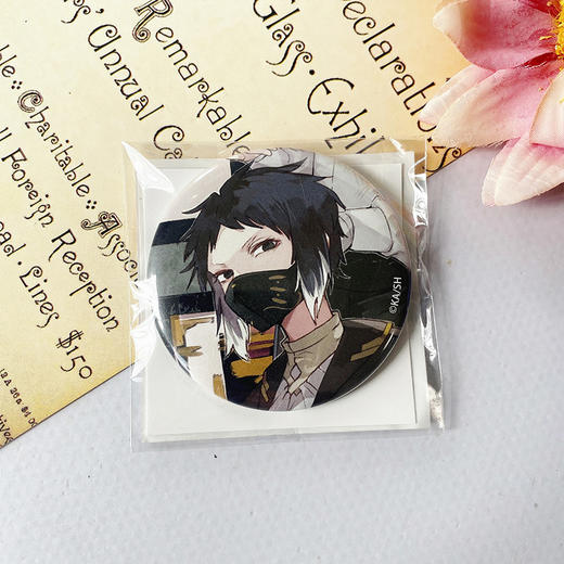 角川再版 文豪野犬春河35原画 徽章吧唧 太宰治中原中也周边谷子 商品图4