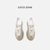 COCO ZONE 时尚新款厚底系带休闲鞋百搭圆头板鞋CC2B1079 商品缩略图0