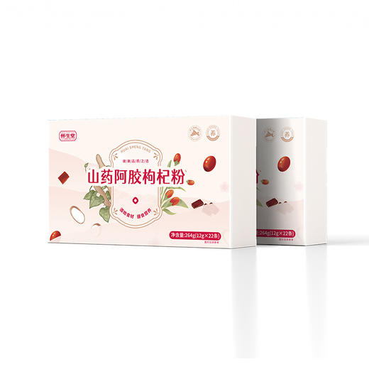 怀生堂山药阿胶枸杞粉264g*盒 商品图4