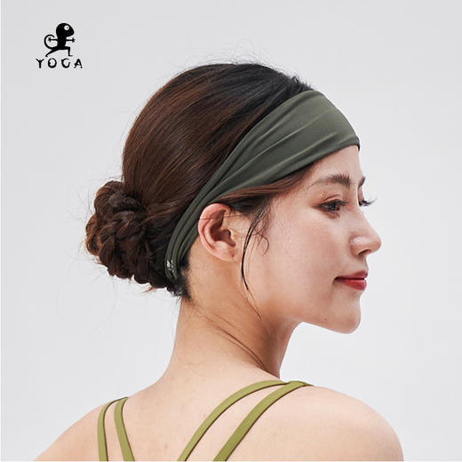 壁虎瑜伽 【2406FD302】轻薄透气运动发带【5天发货】 商品图3