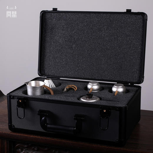 问鼎银壶非君莫属咖啡套组（银色） 商品图4