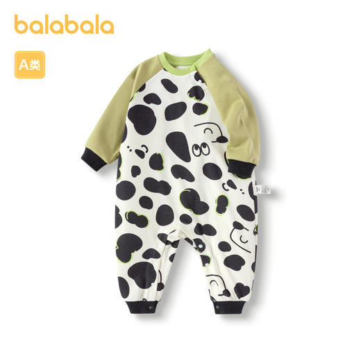 巴拉巴拉婴儿衣服连体衣秋装宝宝外出包屁衣爬服新款时髦可爱 商品图4