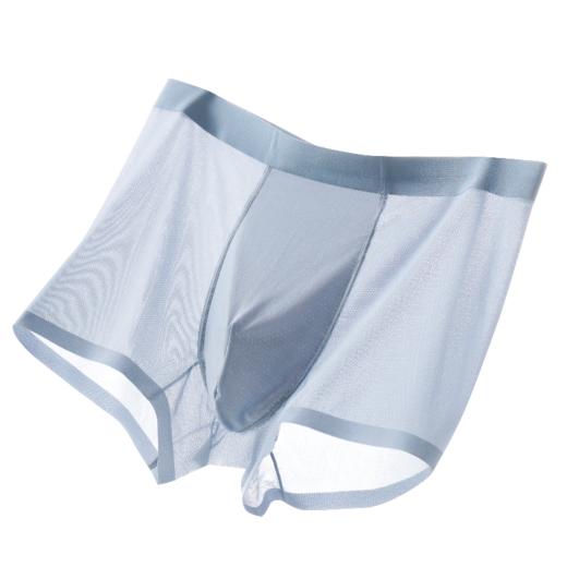 樱姿娜AIR透气网孔内裤平角包臀版型U型大囊袋男士内裤【3条盒装】——WL6104款 商品图2