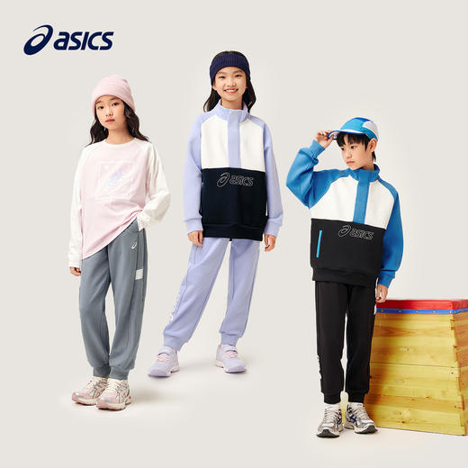 ASICS/亚瑟士童装中大童中性款运动长裤2024时尚百搭休闲运动长裤 商品图4