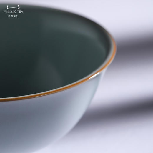 问鼎汝瓷复刻款天青兰渚碗 商品图3
