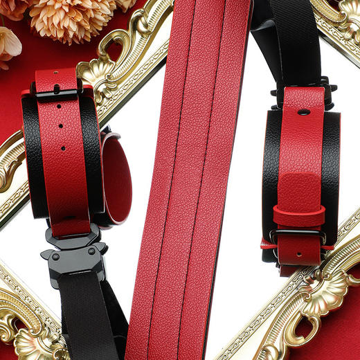 【谜姬】 卡扣便携束缚套装SM捆绑成人情趣用品另类性爱玩具 商品图1